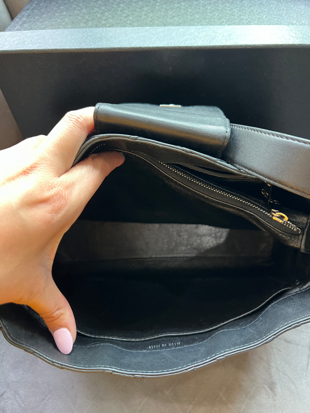 Chanel Vintage Kelly Shoulder Bag