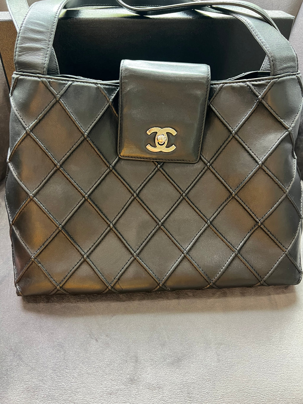 Chanel Vintage Kelly Shoulder Bag