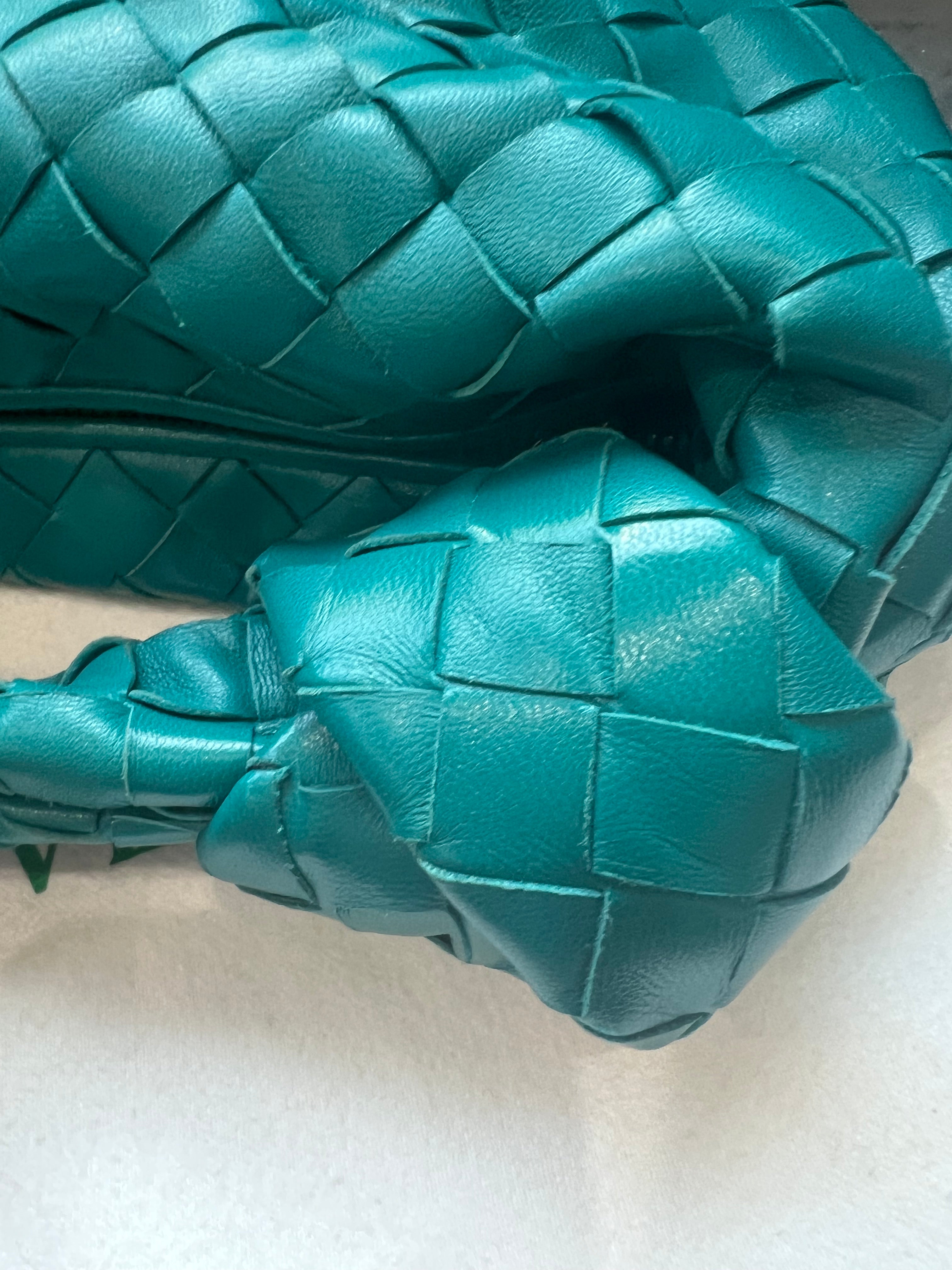 Bottega Veneta Jodie Rare Turquoise