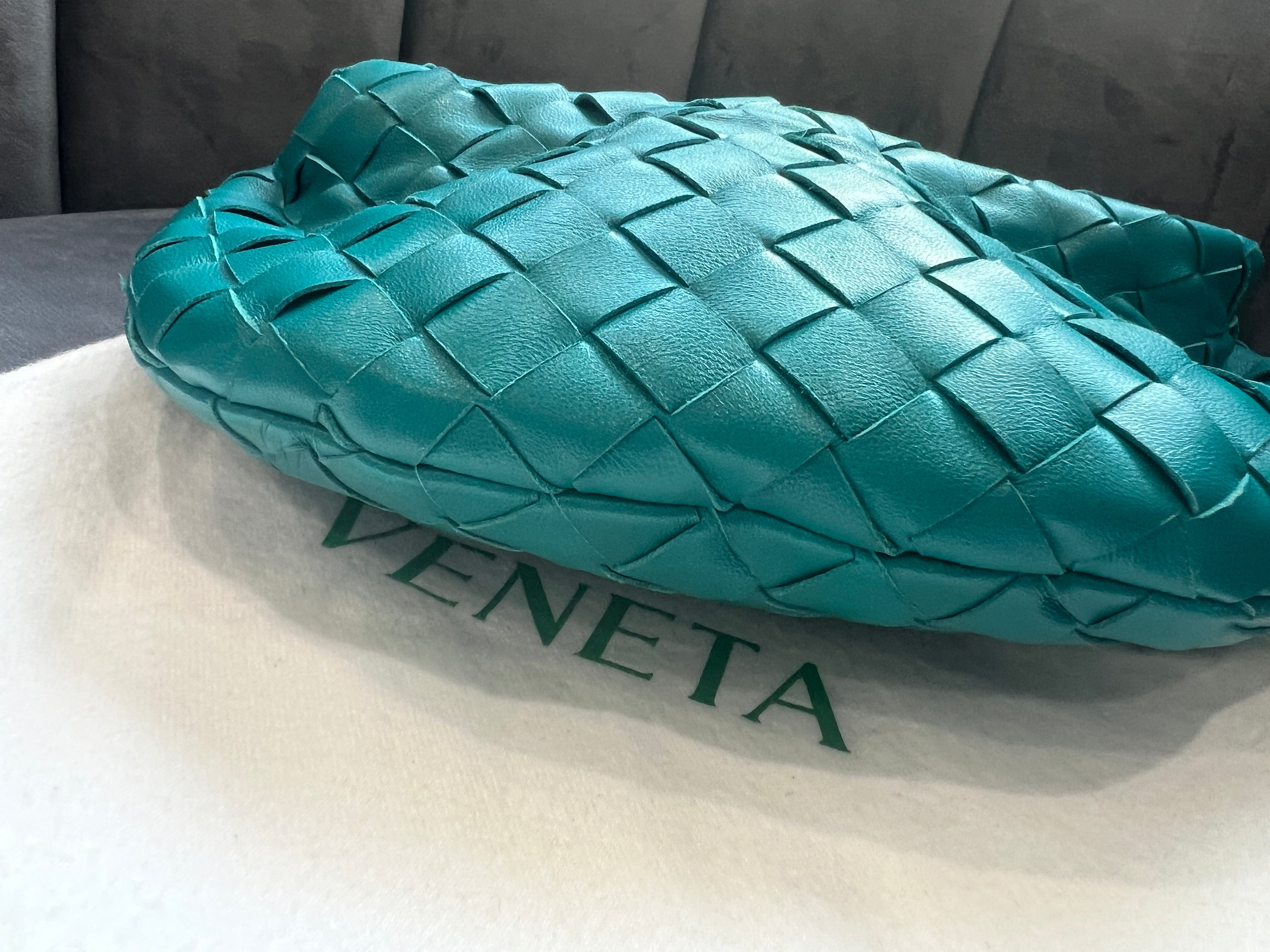 Bottega Veneta Jodie Rare Turquoise