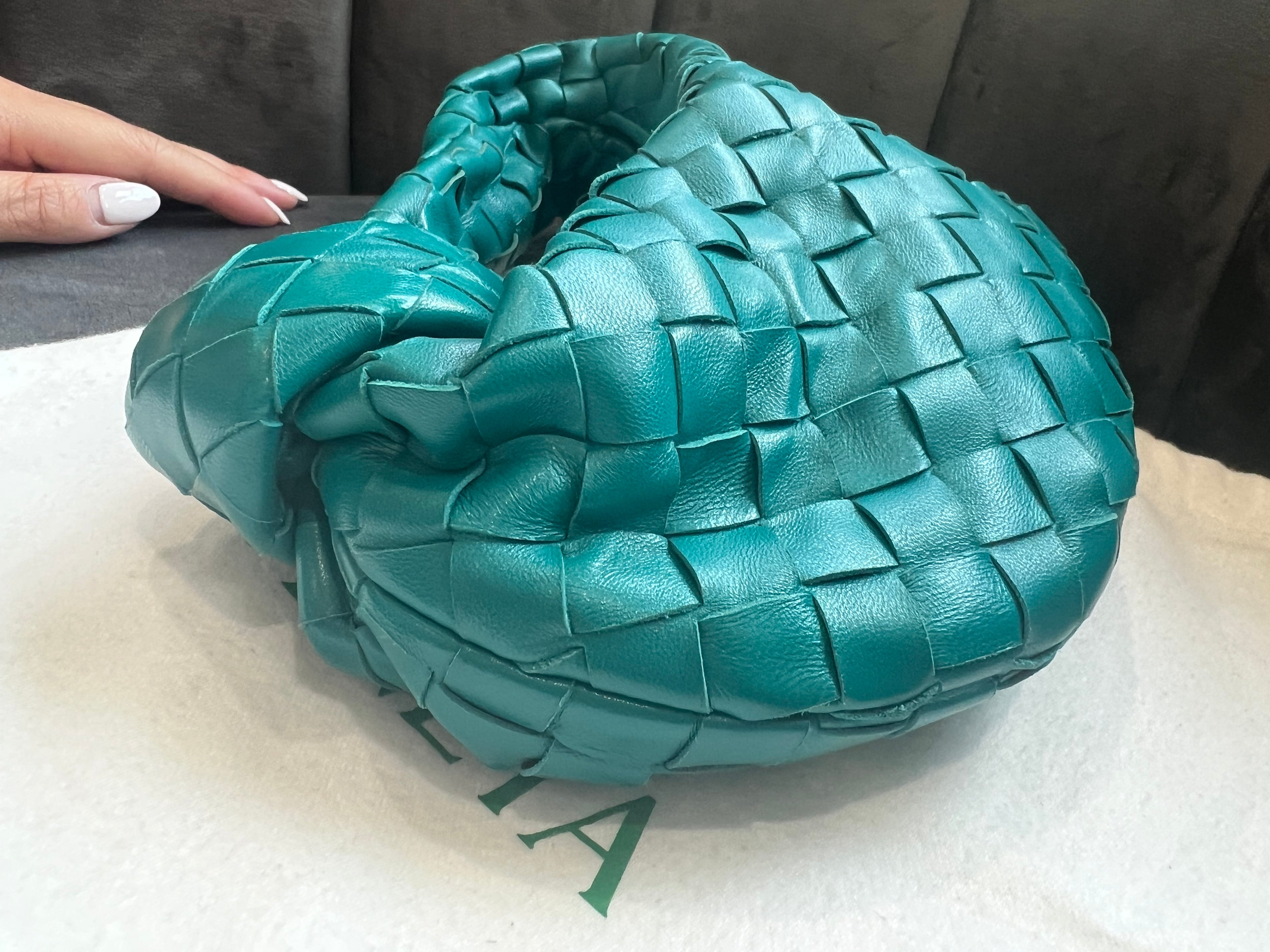 Bottega Veneta Jodie Rare Turquoise