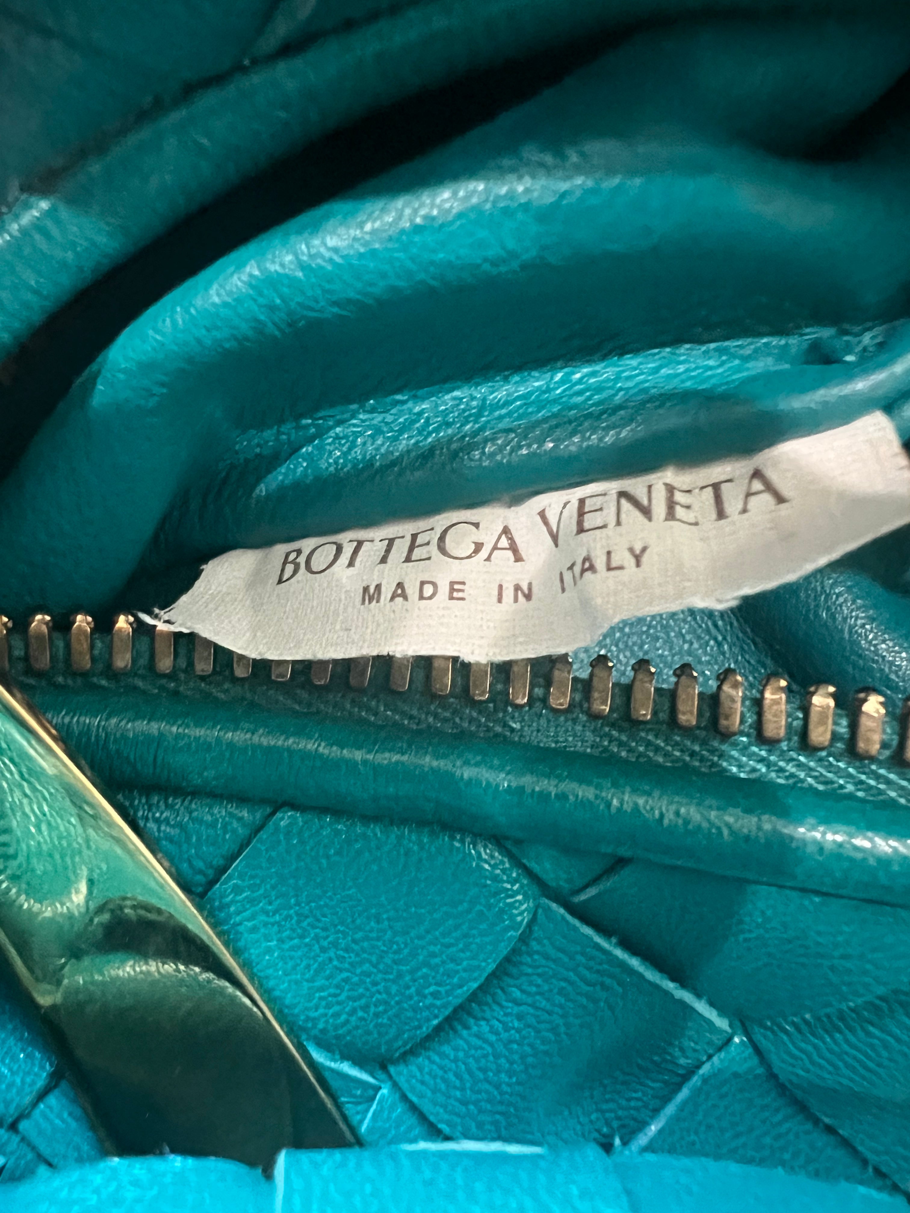 Bottega Veneta Jodie Rare Turquoise