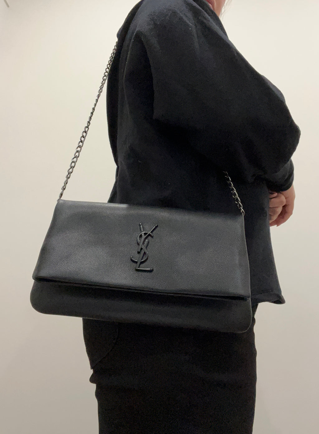 YSL West Hollywood Clutch on Chain
