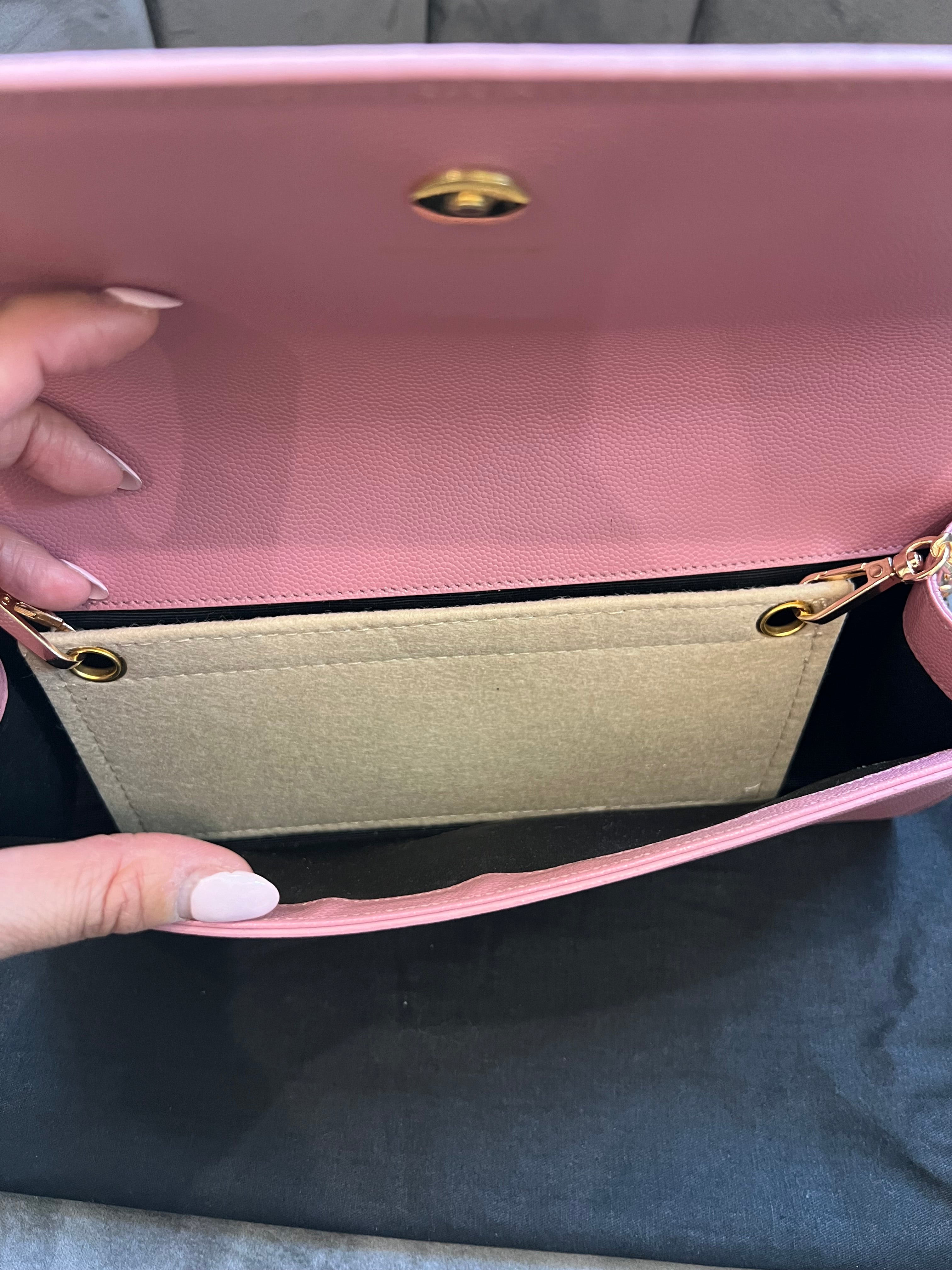 YSL Pink Kate Clutch & Crossbody