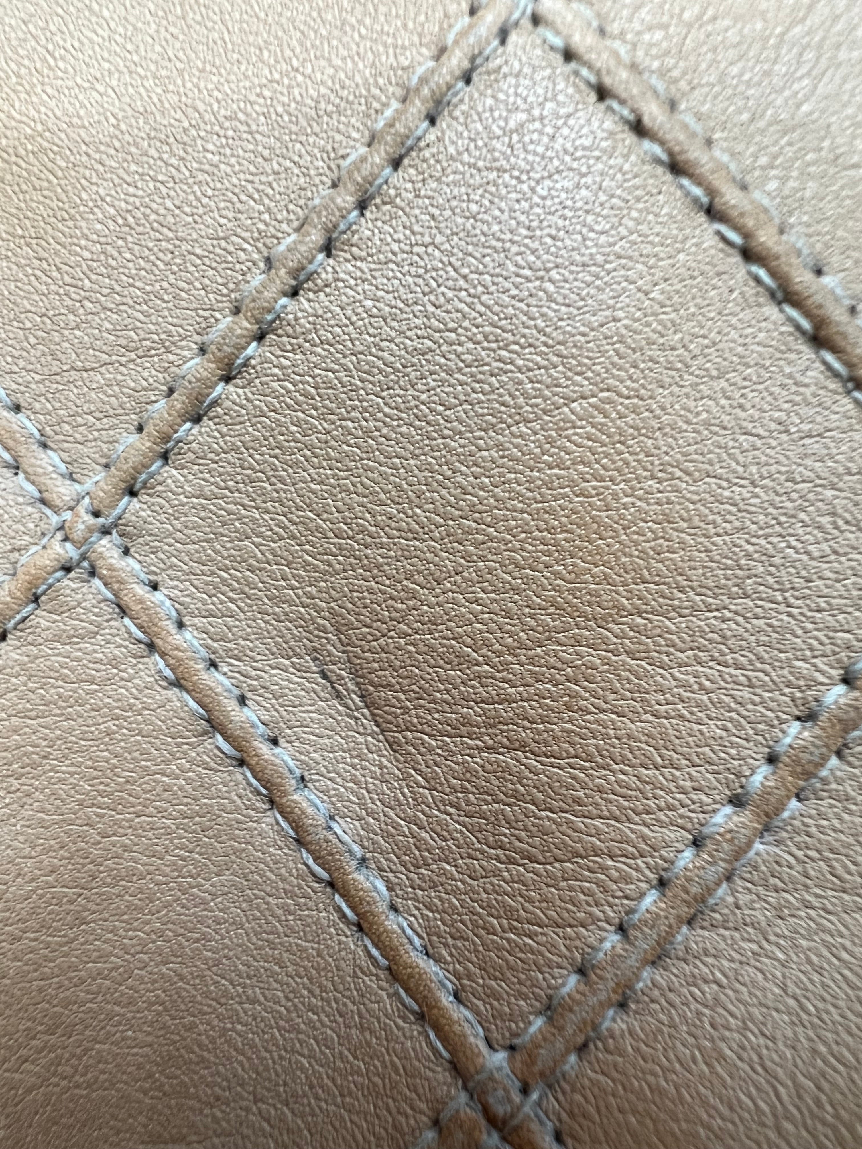 Vintage Chanel Quilted Shopping Tote Bag