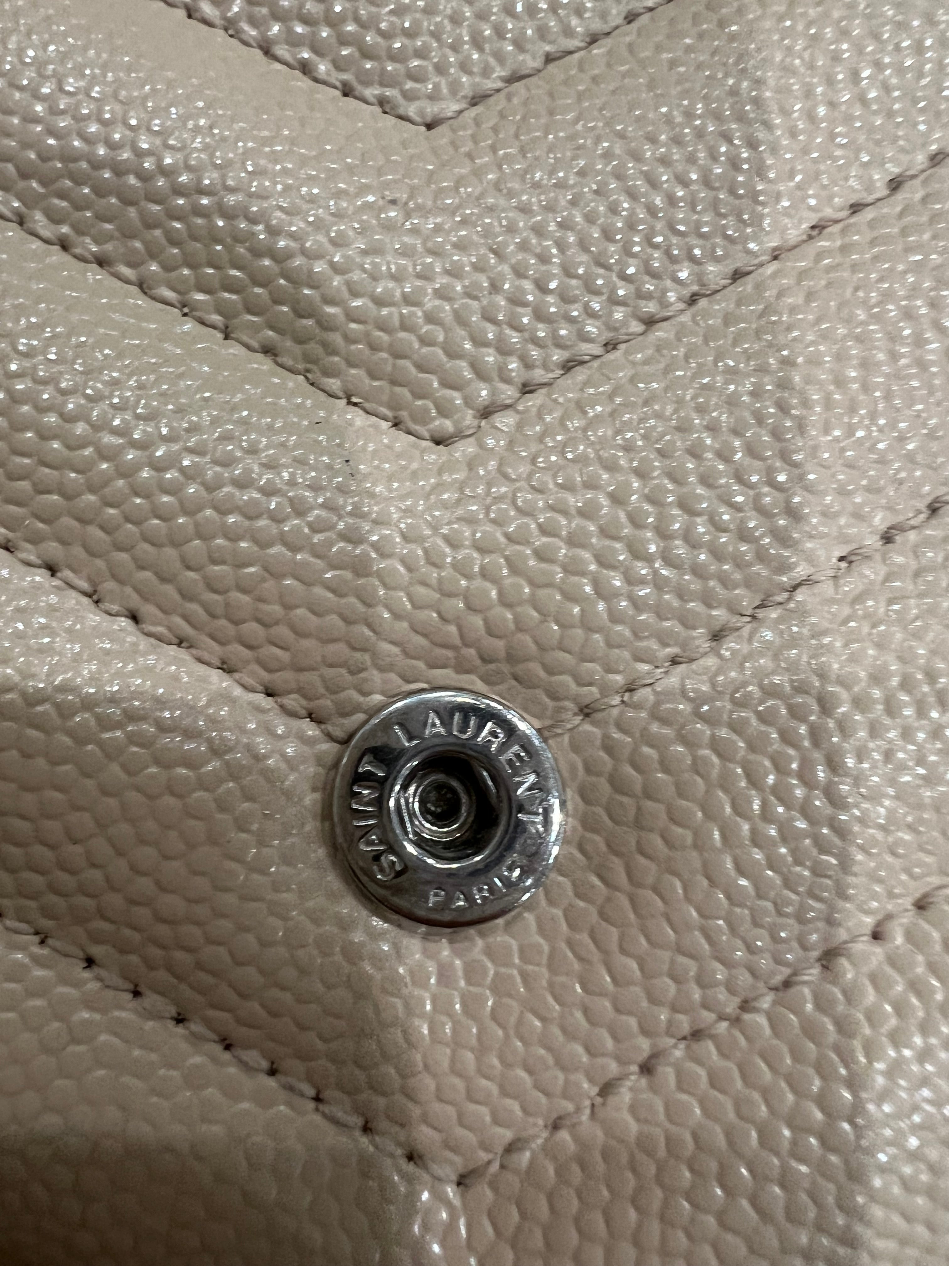 YSL beige crossbody bag
