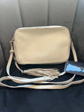 YSL Lambskin Monogram Small Lou Camera Bag White