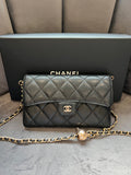 Chanel timeless wallet on chain