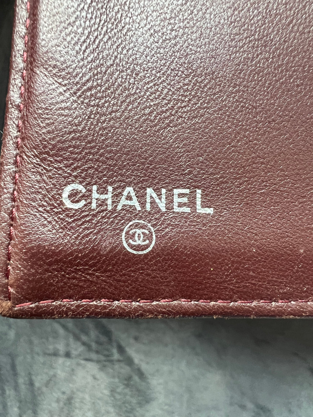 Chanel timeless wallet on chain