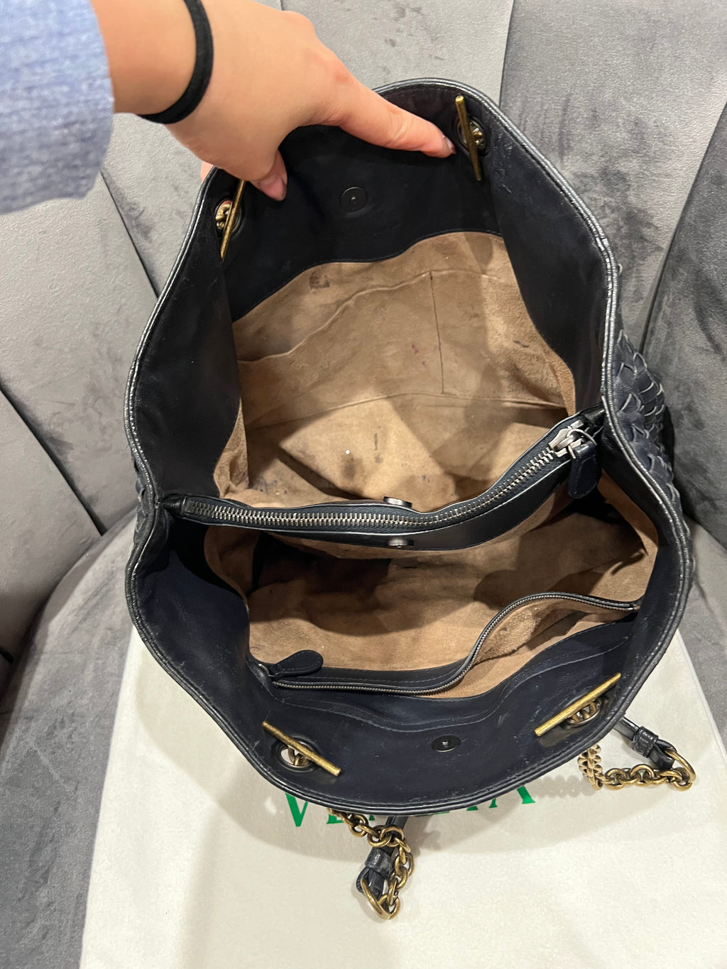 Bottega Veneta intrecciato tote bag
