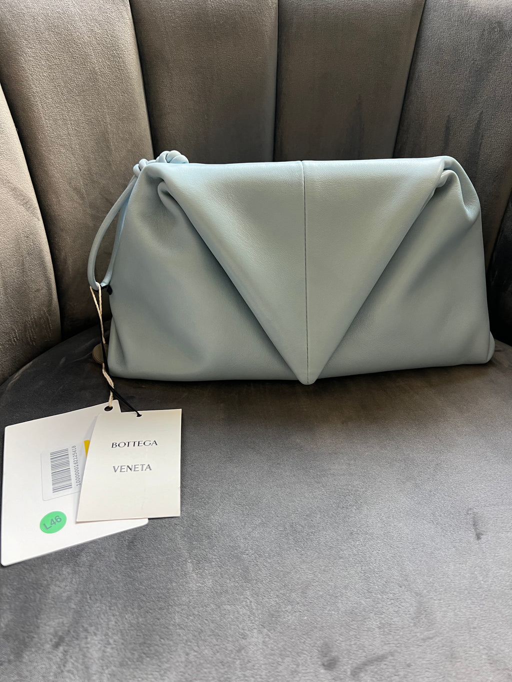 Bottega Veneta trine clutch wristlet