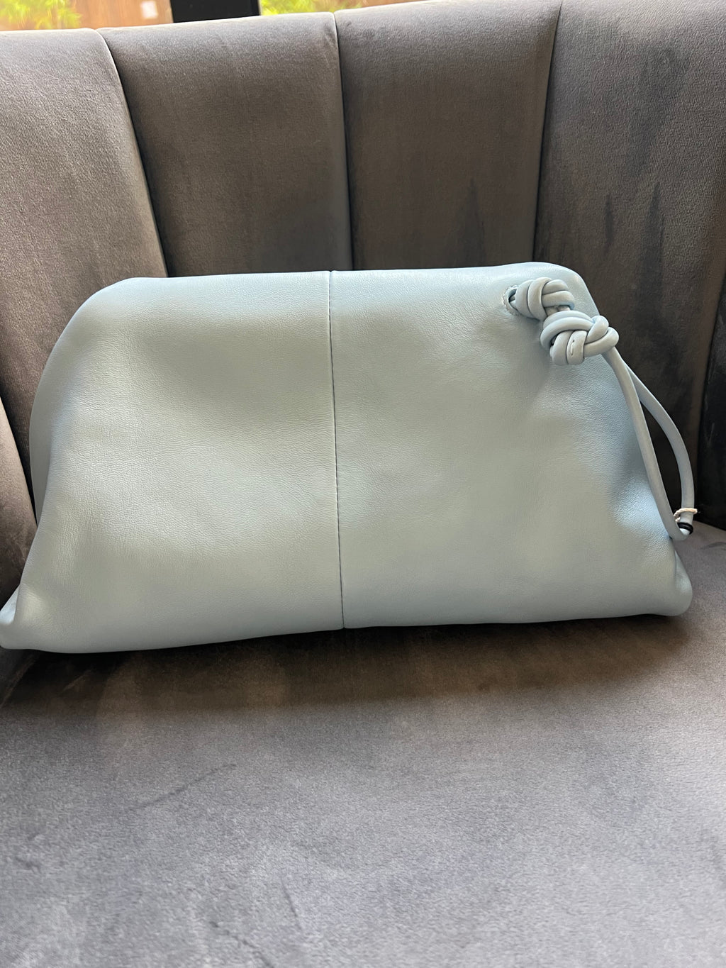 Bottega Veneta trine clutch wristlet