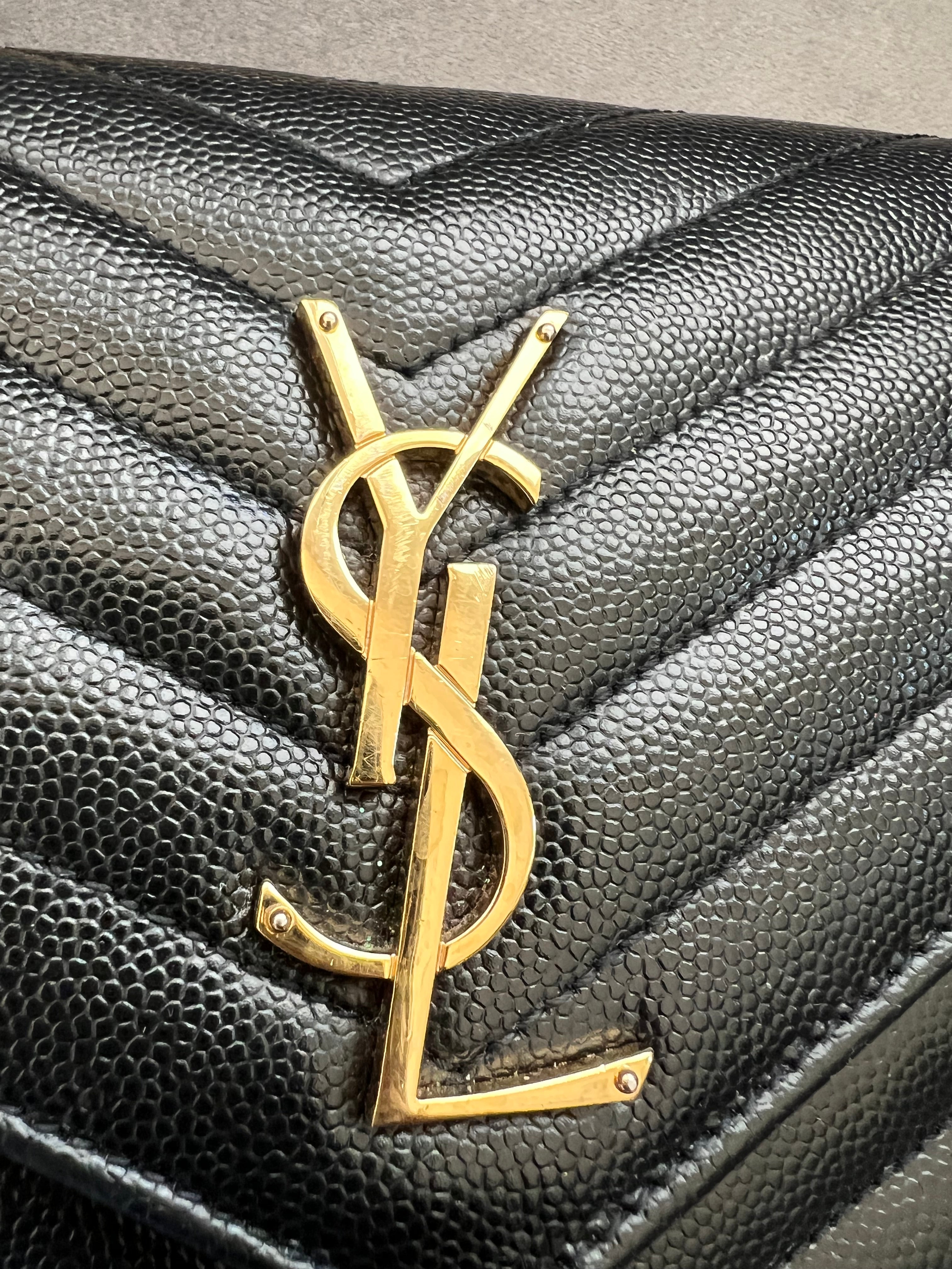 Yves Saint Laurent Cassandre envelope flap crossbody