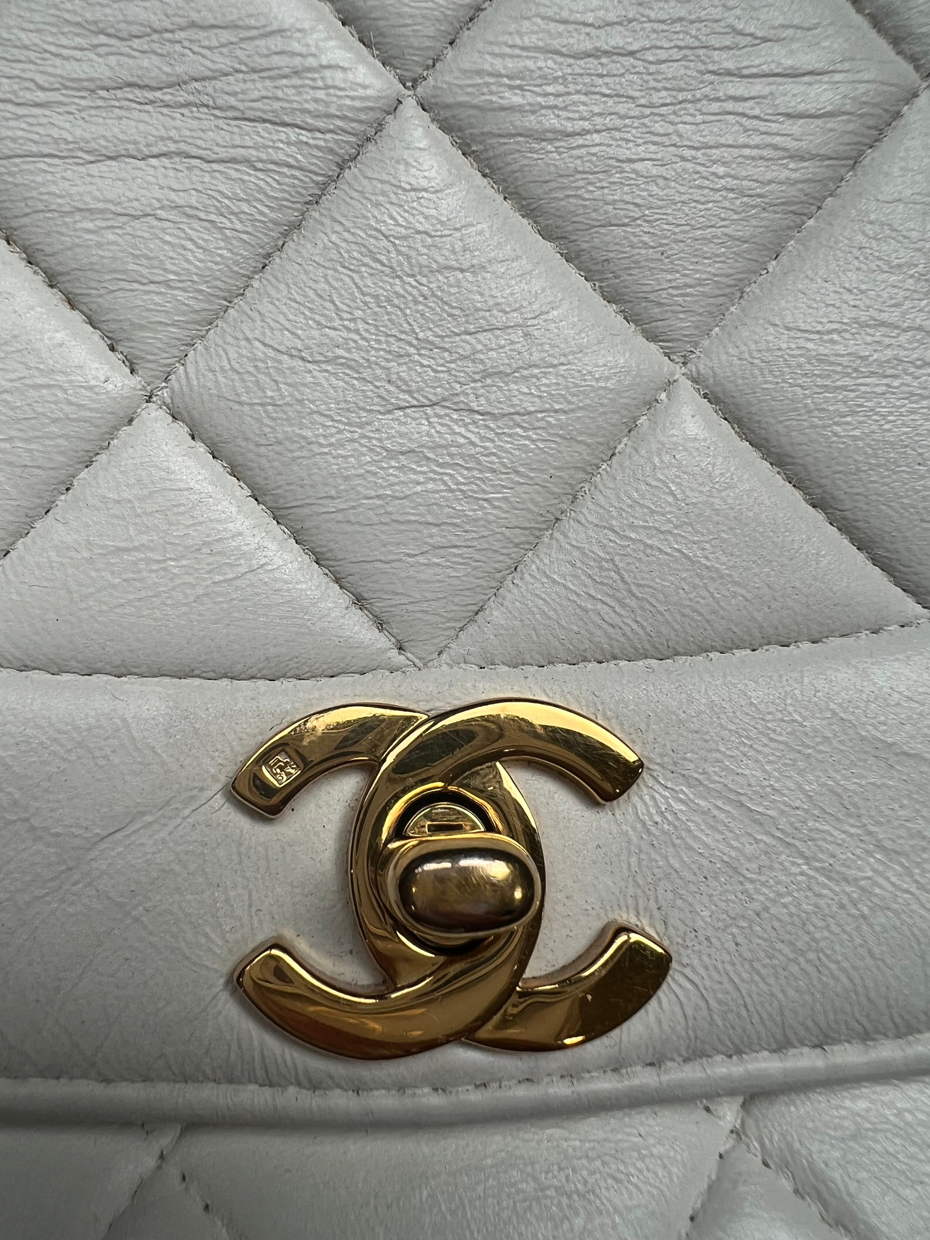 Chanel Diana Ivory vintage