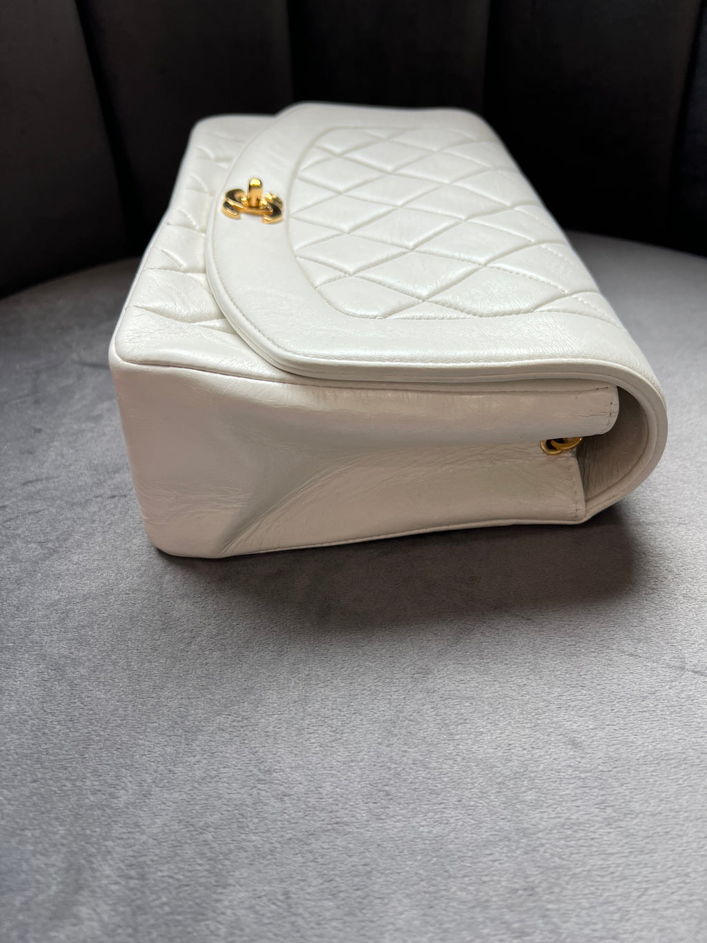 Chanel Diana Ivory vintage