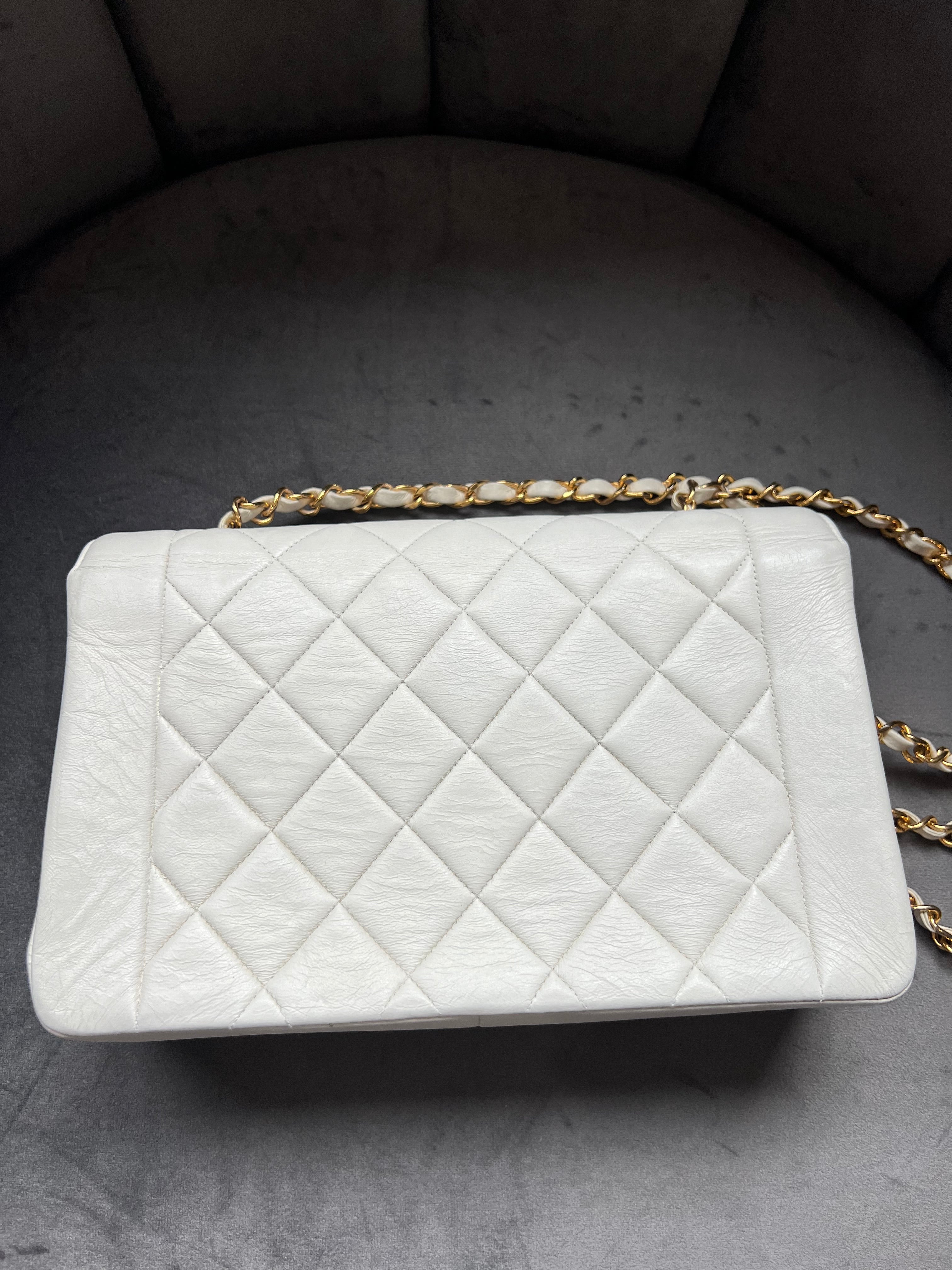 Chanel Diana Ivory vintage