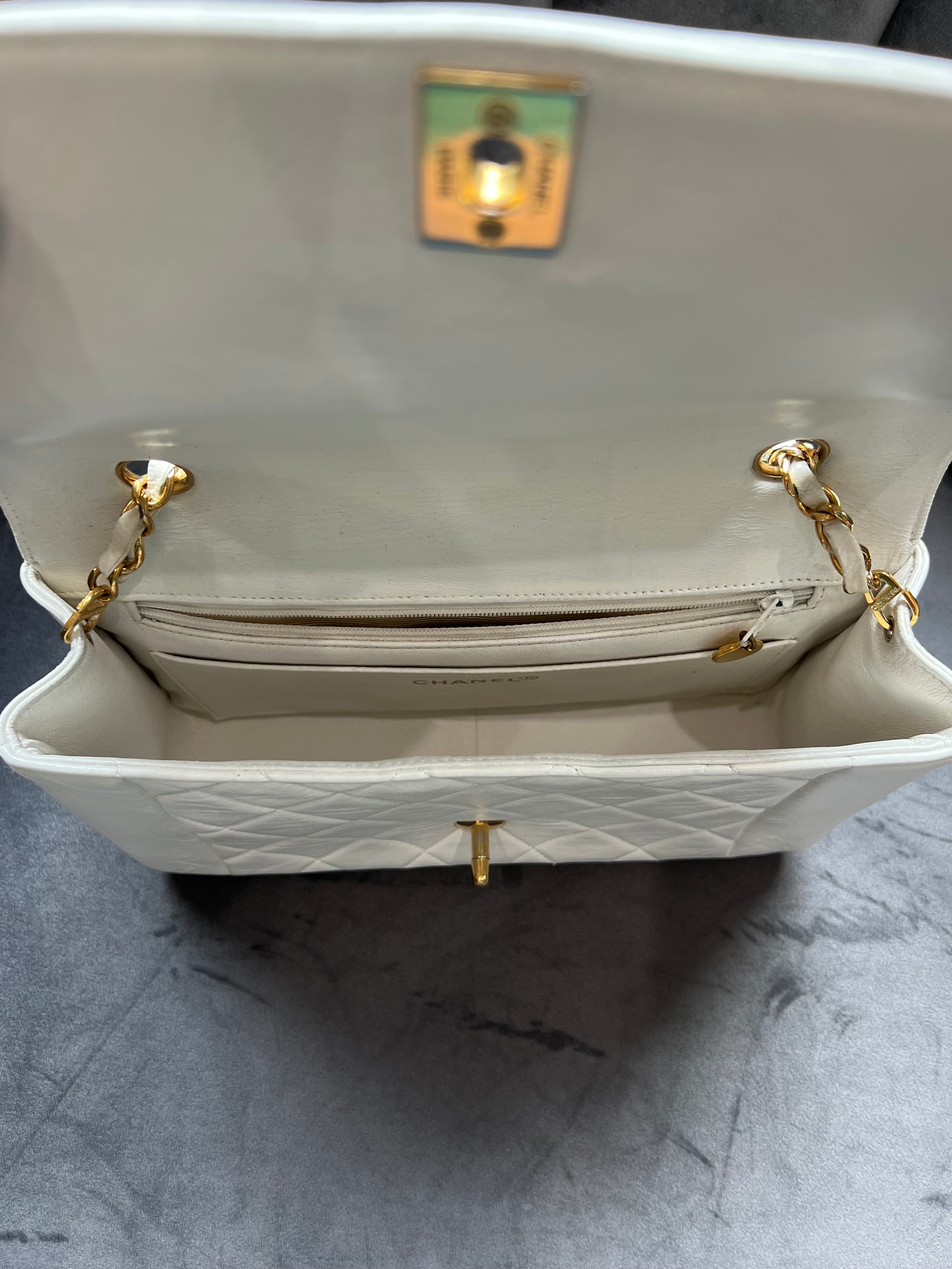 Chanel Diana Ivory vintage