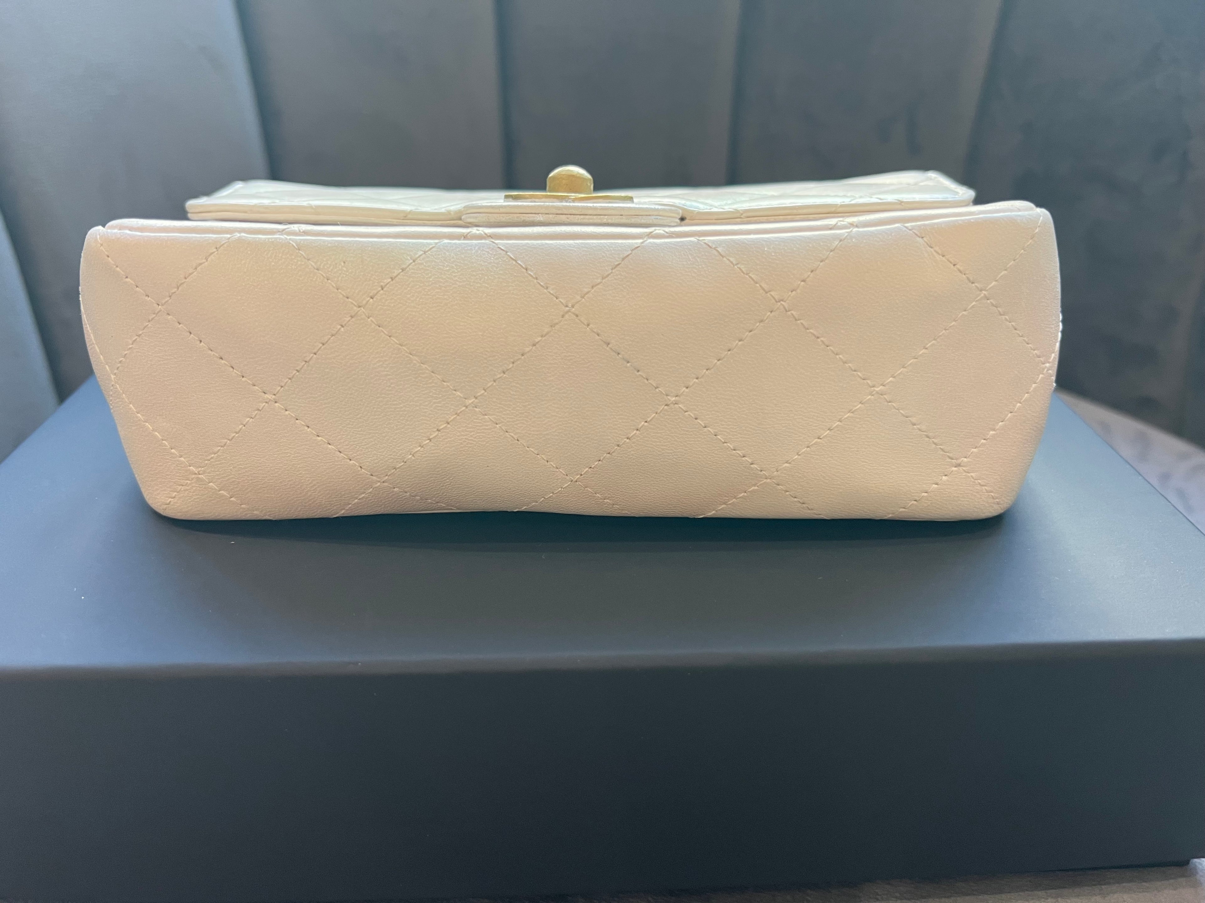 Chanel Mother of Pearl Mini Flap Bag