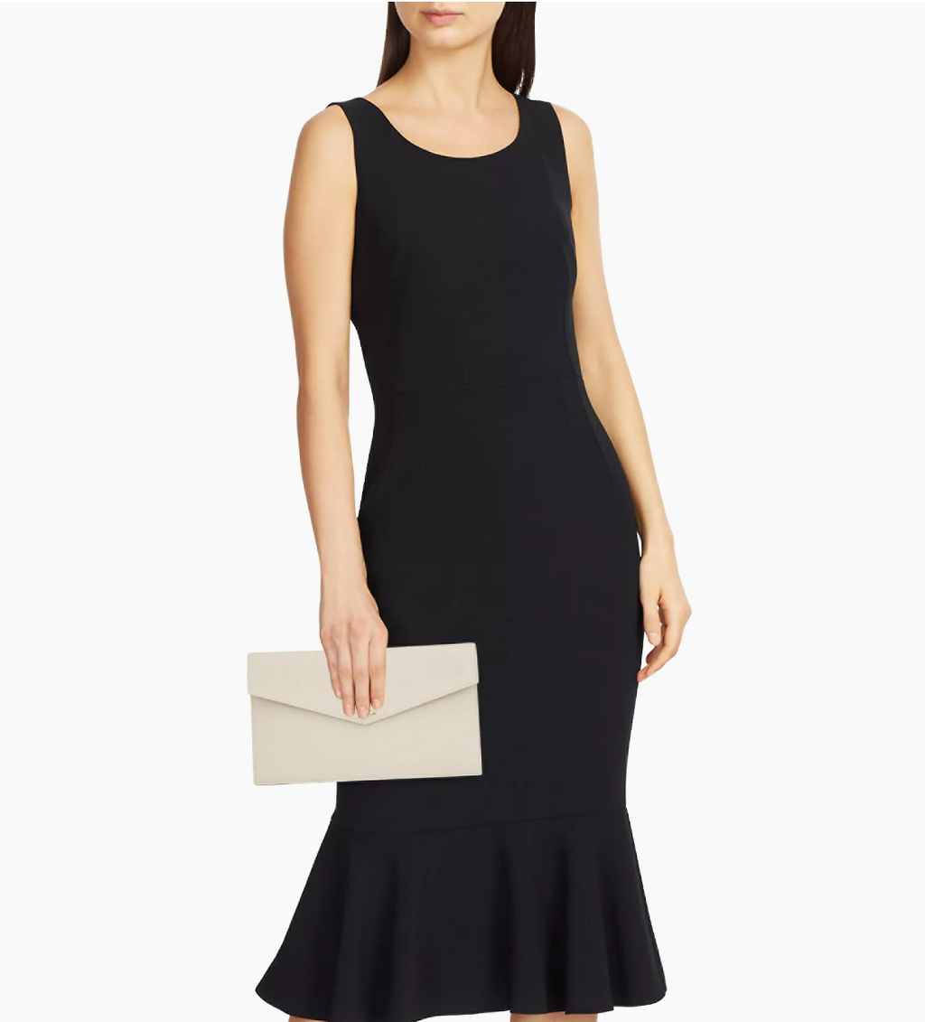 Saint Laurent uptown clutch with chain