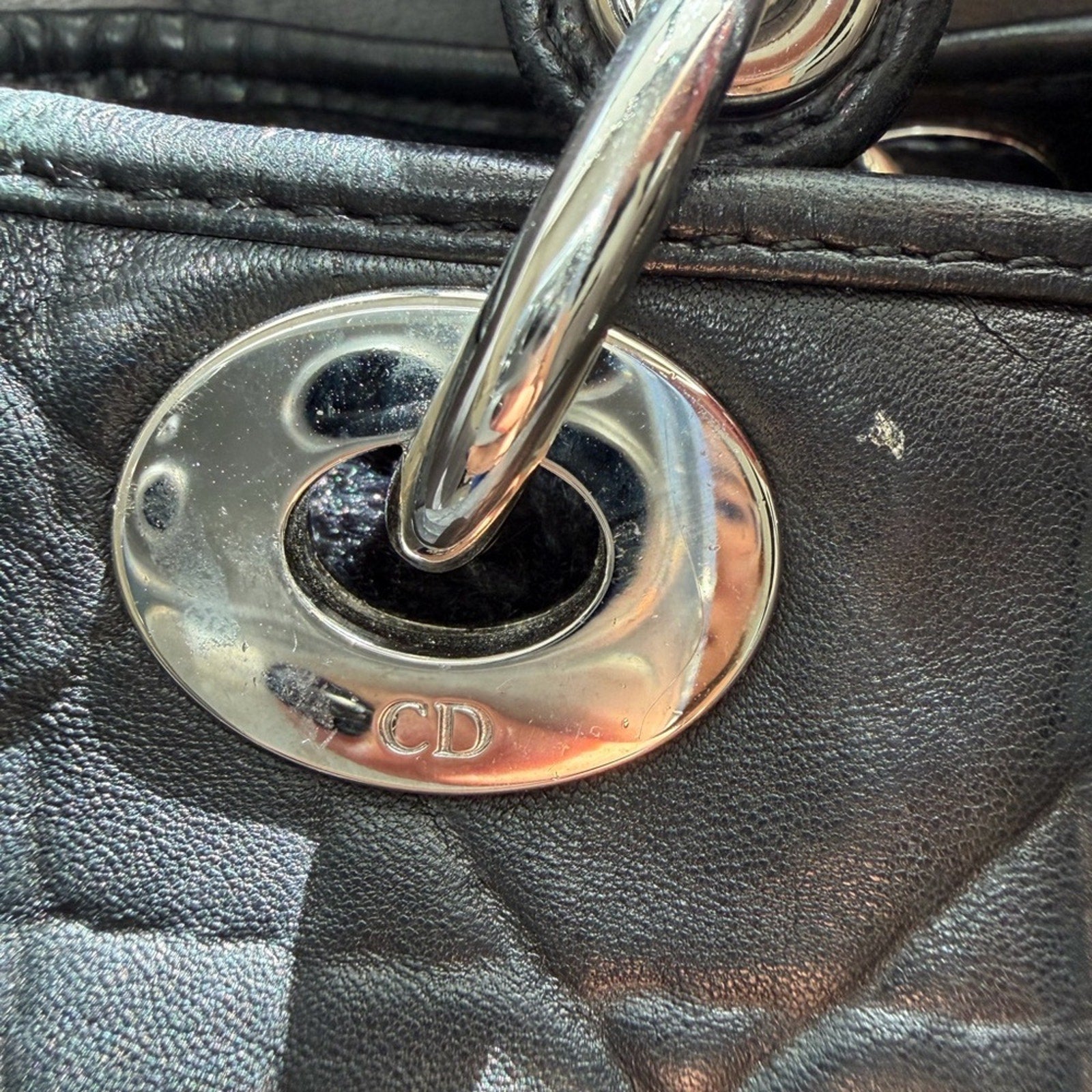 Lady Dior Soft Tote Bag Cannage
