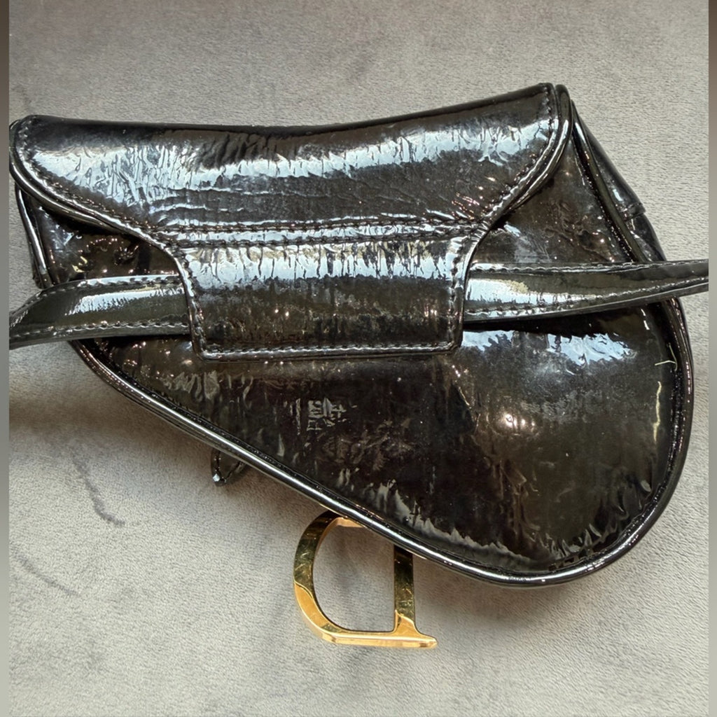 Vintage Dior Saddle Belt Waist Bag by Galliano