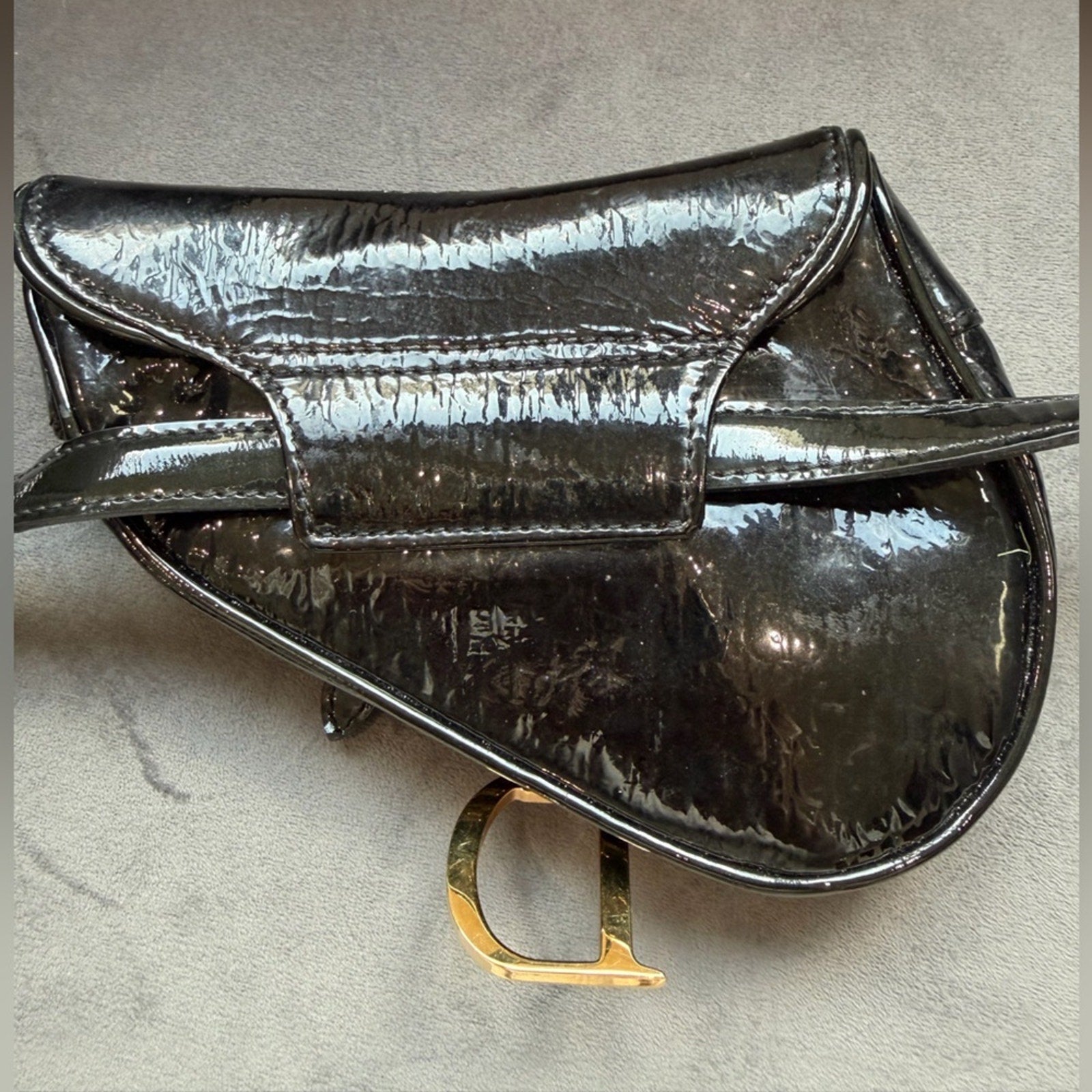 Vintage Dior Saddle Belt Waist Bag by Galliano