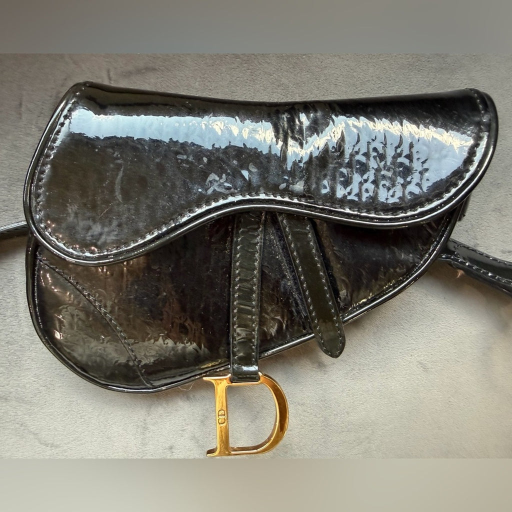 Vintage Dior Saddle Belt Waist Bag by Galliano