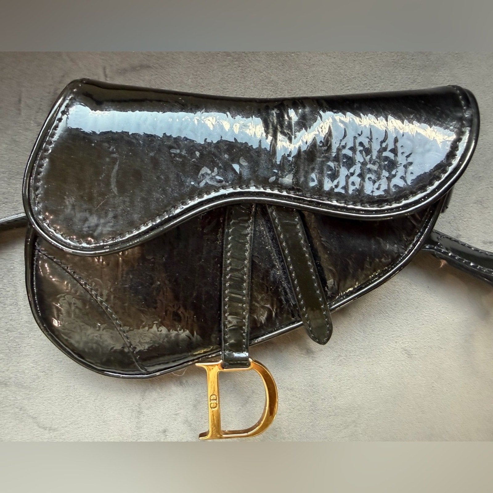 Vintage Dior Saddle Belt Waist Bag by Galliano
