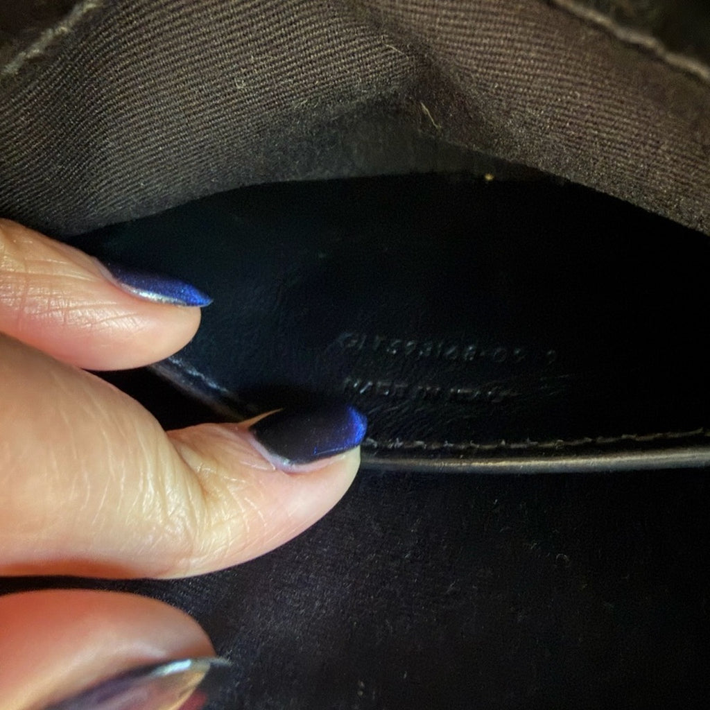 SAINT LAURENT Smoking YSL Monogram Clutch Bag