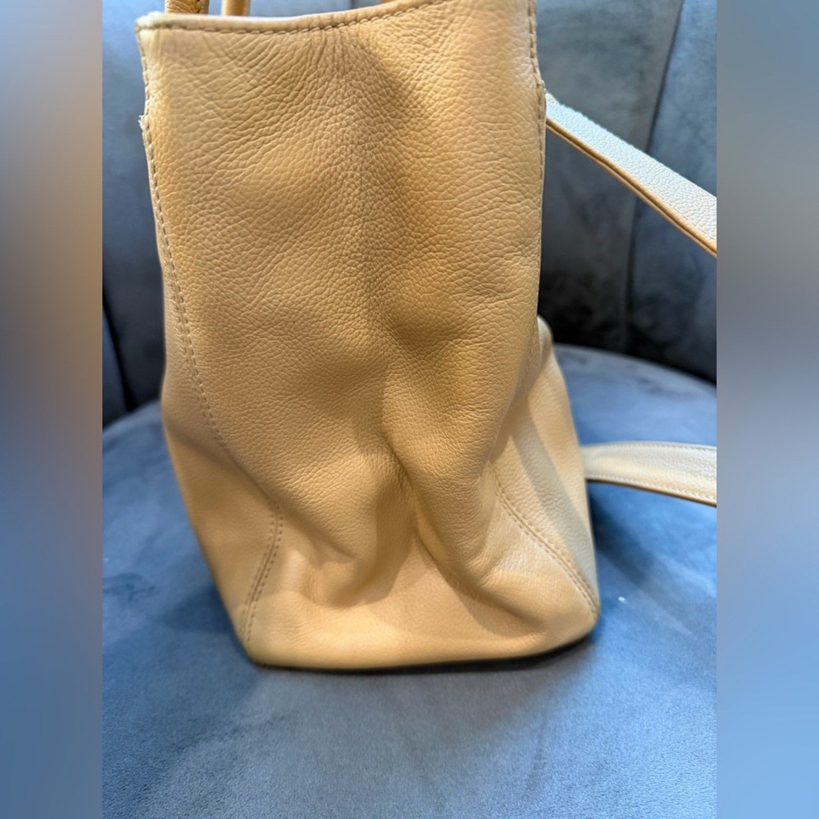 CHANEL Cerf Executive Tote Bag Beige
