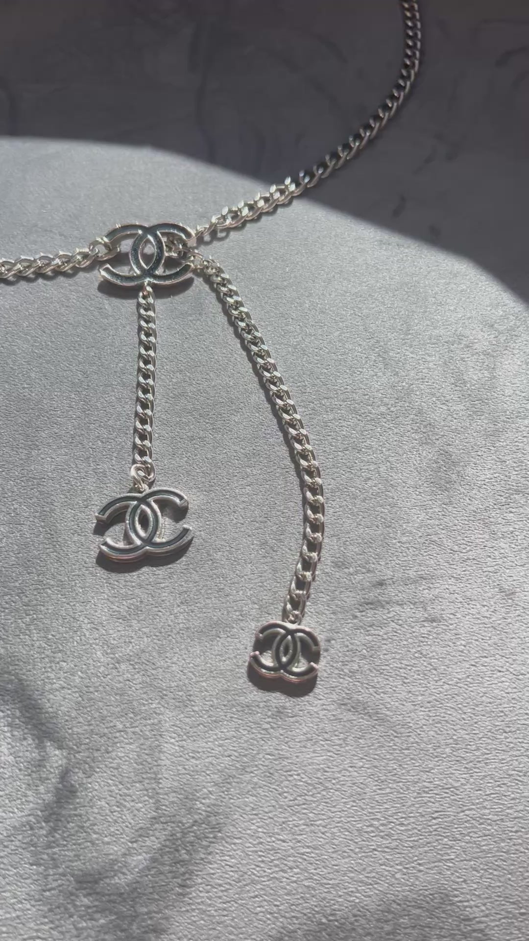 Chanel CC belt & necklace adjustable chain