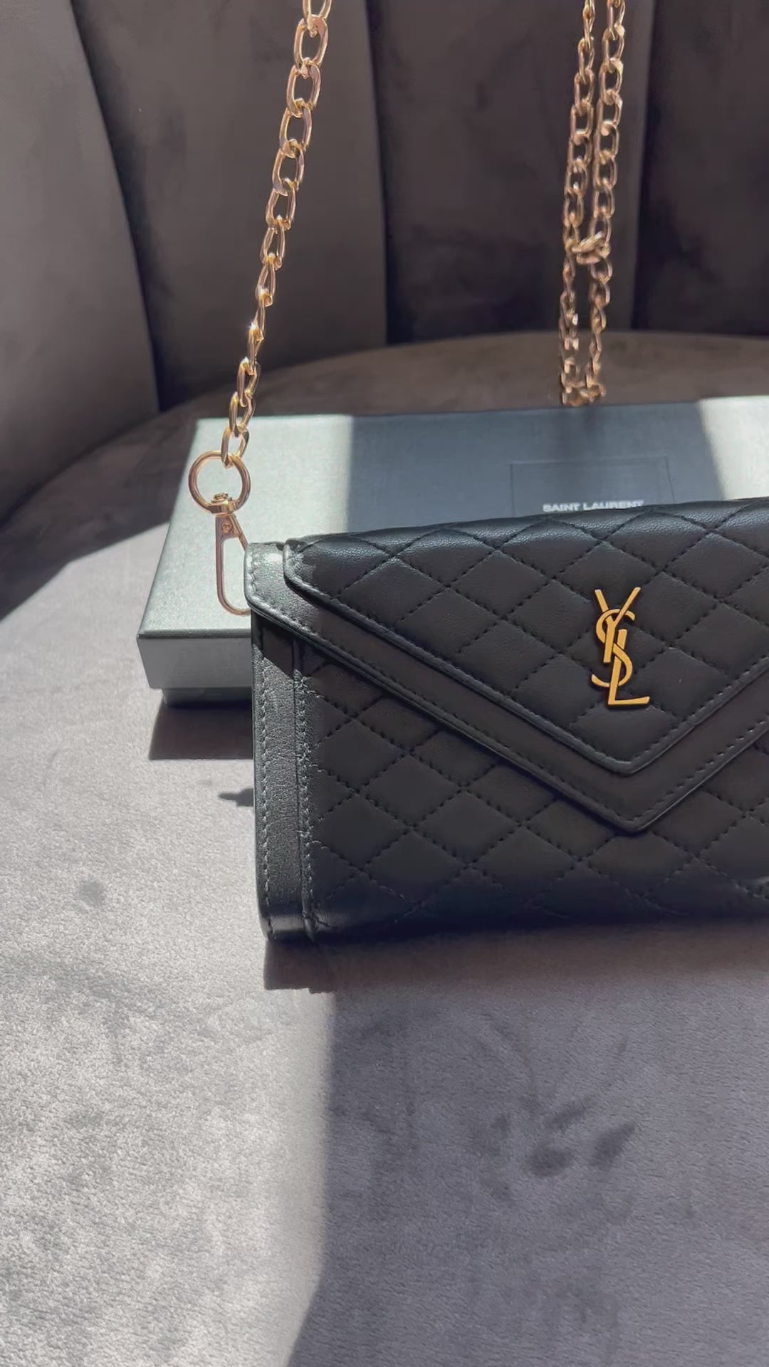Yves Saint Laurent Gaby Wallet on chain