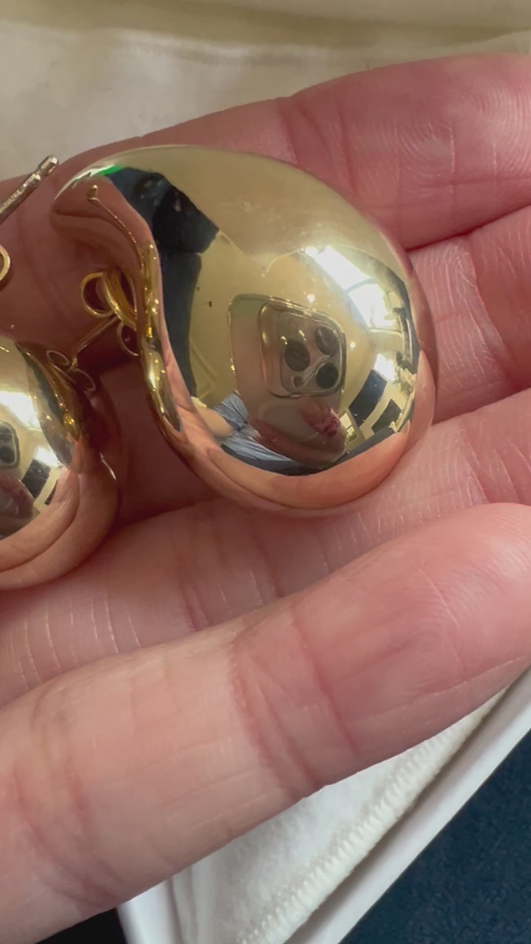 Bottega Veneta Drop Earrings - Gold