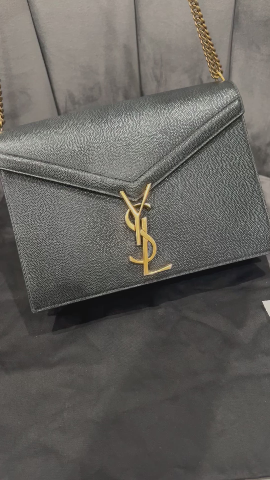 Yves Saint Laurent Cassandre Clasp Monogram in Medium