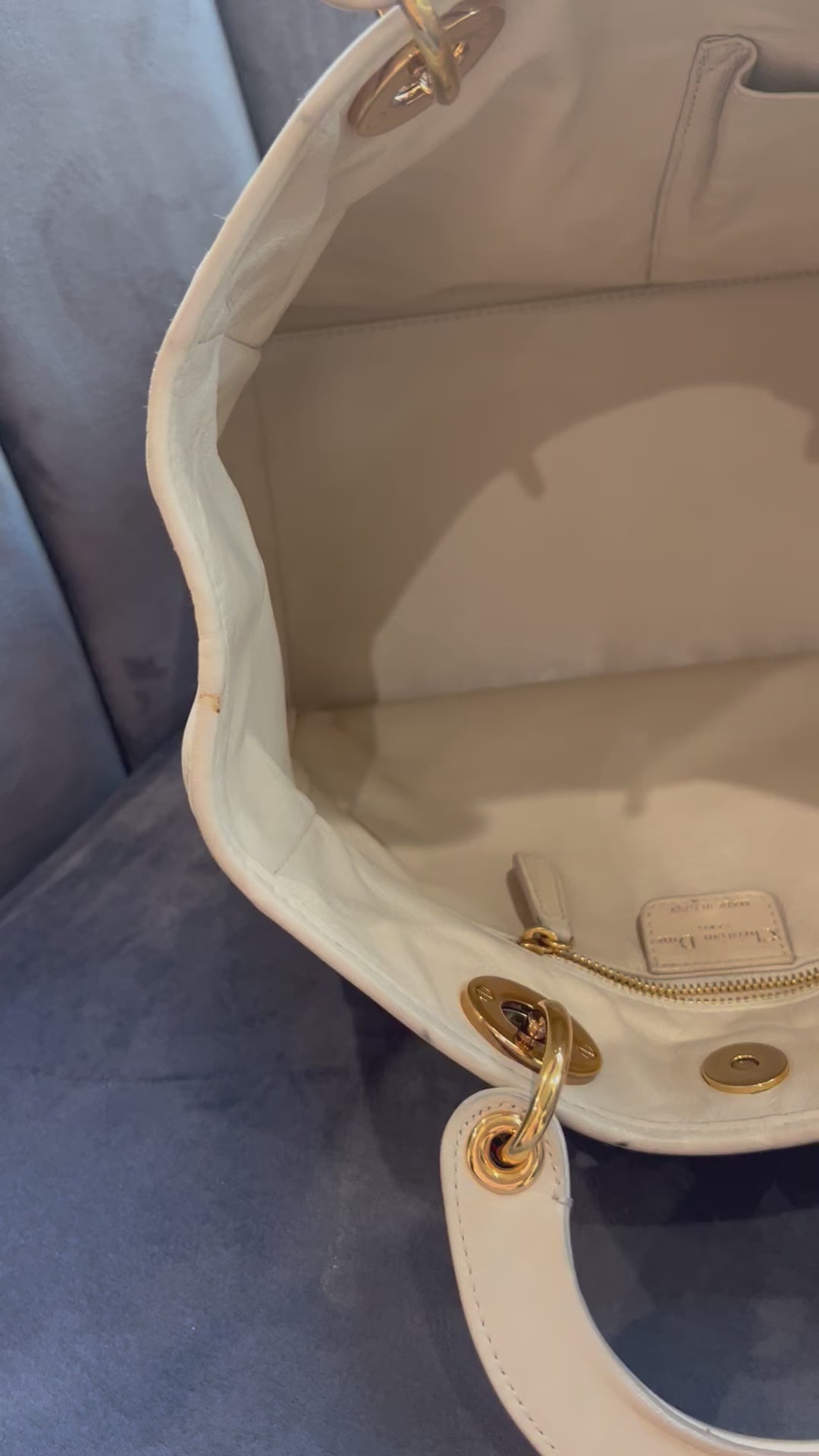 Lady Dior tote bag
