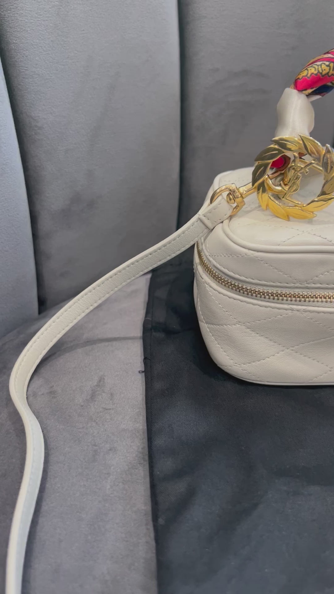 Yves Saint Laurent vanity case bag