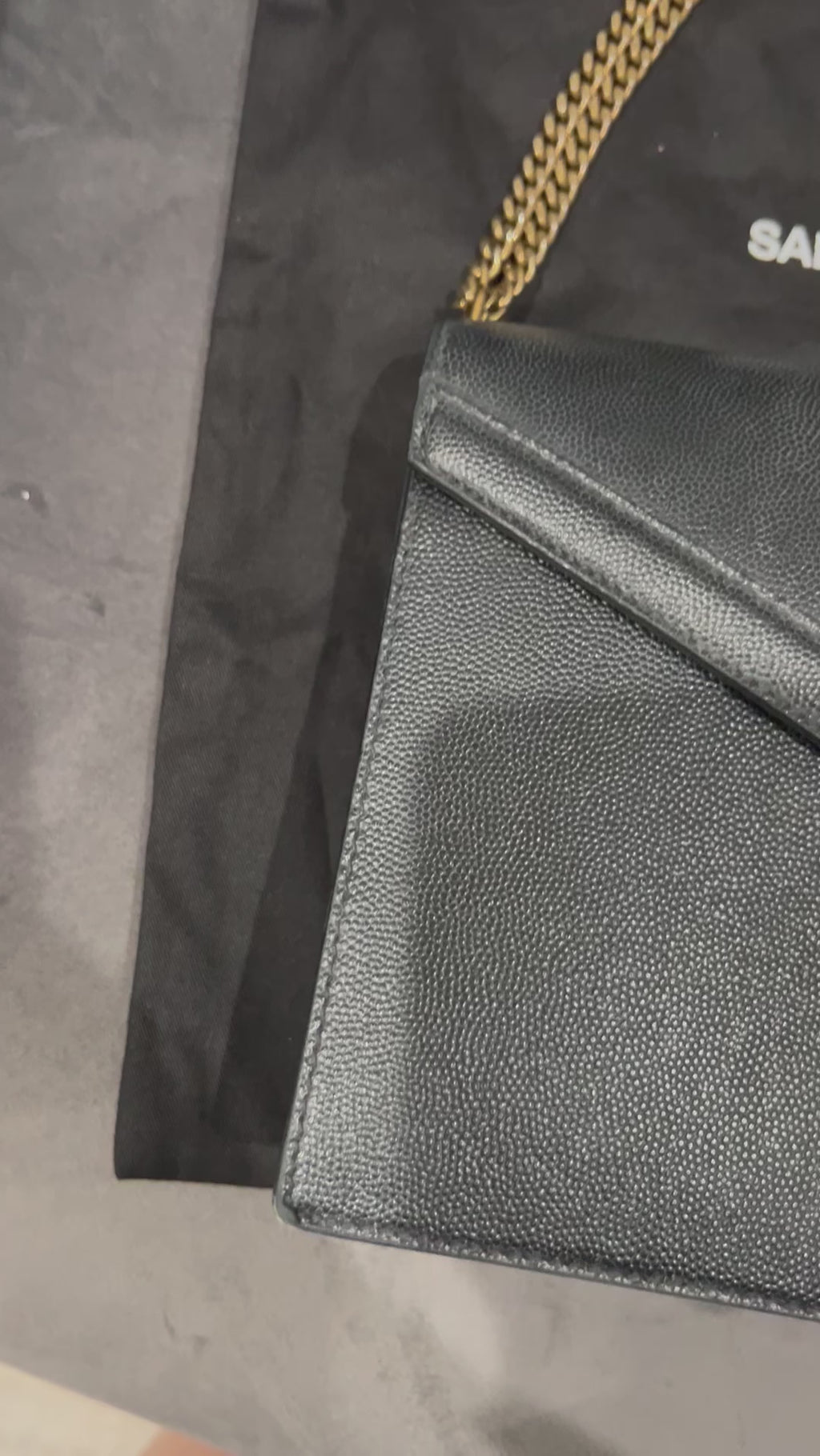 Yves Saint Laurent Cassandre Clasp Monogram in Medium
