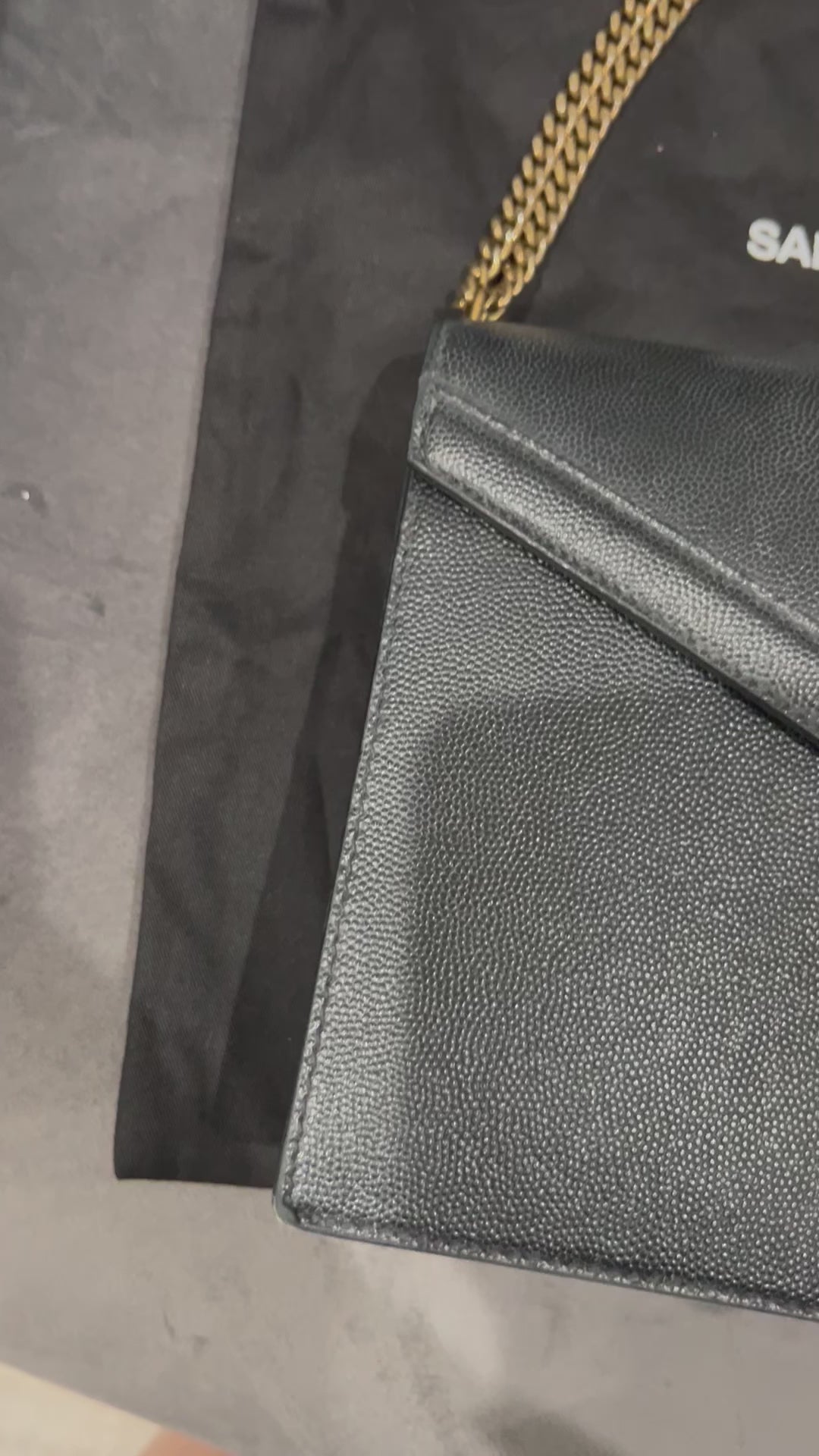 Yves Saint Laurent Cassandre Clasp Monogram in Medium